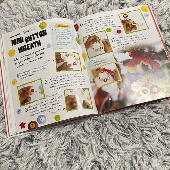 Christmas Craft Hardback Book w/ templates - Picture 3 of 4